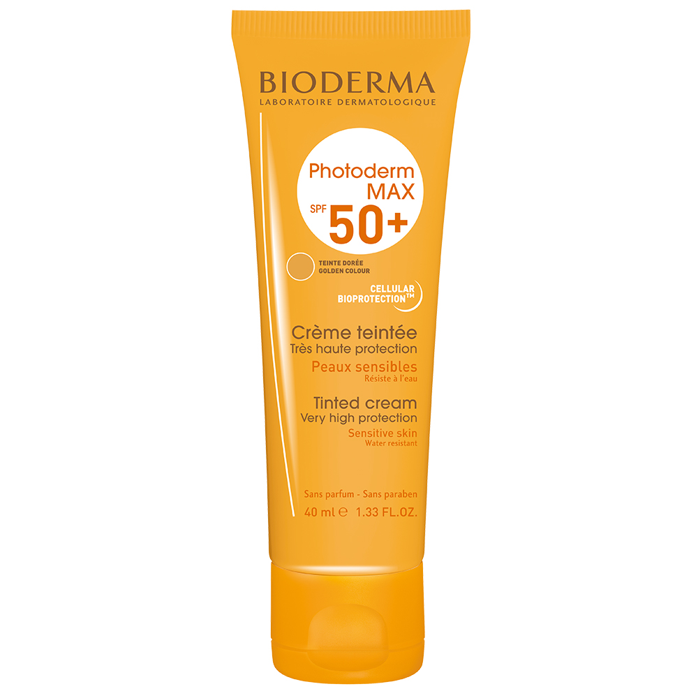 Bioderma Фотодерм Мах Солнцезащитный тональный крем для сухой и нормальной кожи SPF50+, 40 мл (Bioderma, Photoderm) от Socolor