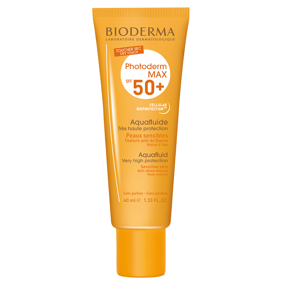 Bioderma Фотодерм Max Солнцезащитный флюид для нормальной и комбинированной кожи SPF 50+, 40 мл (Bioderma, Photoderm)