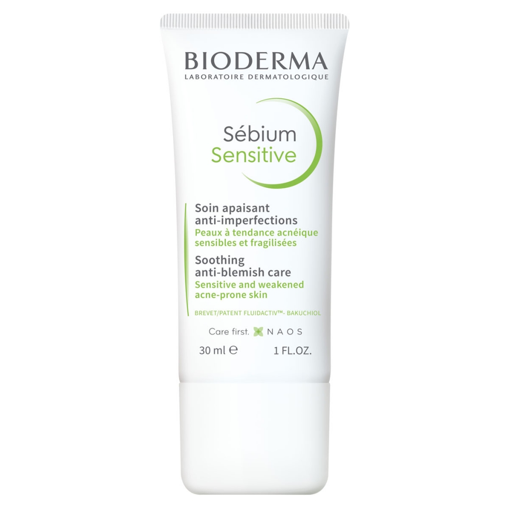 Купить Bioderma Увлажняющий успокаивающий крем для проблемной кожи Sensitive, 30 мл (Bioderma, Sebium)