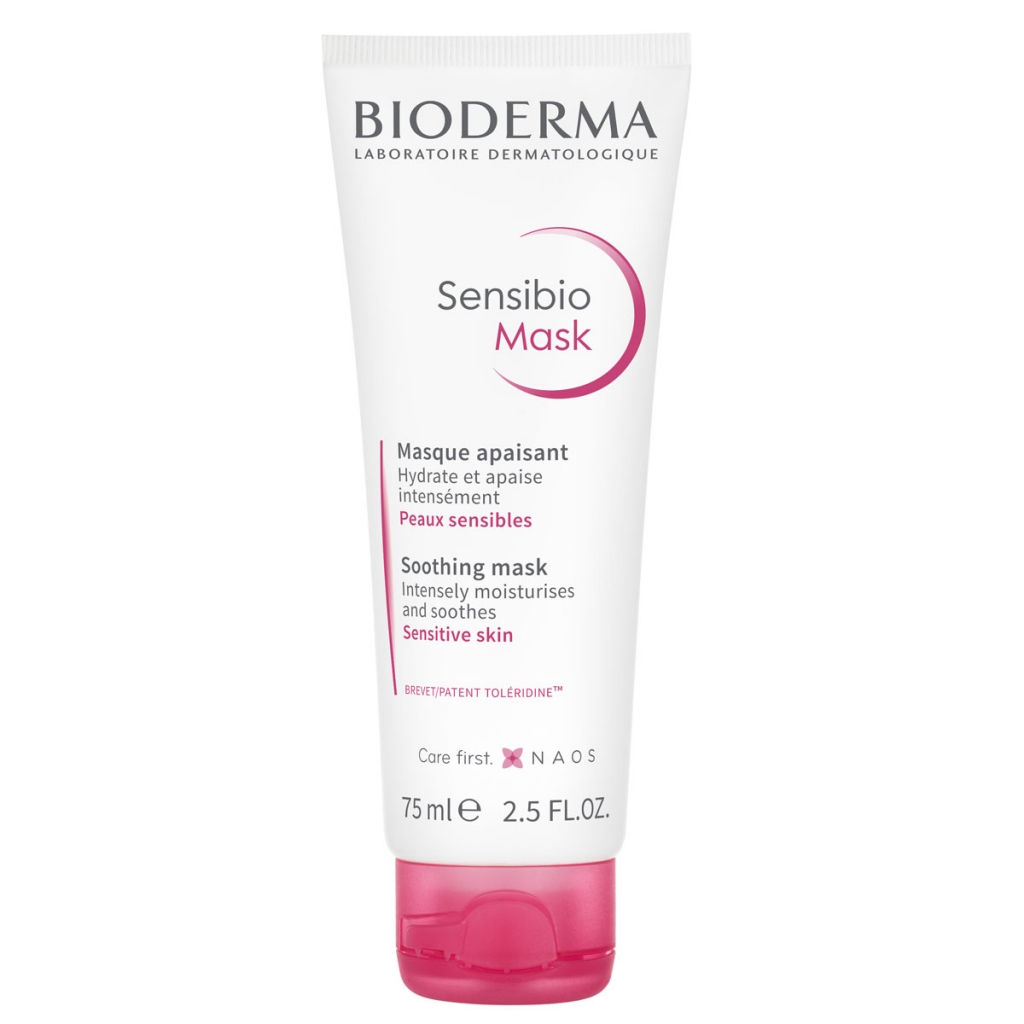 Bioderma Успокаивающая маска для чувствительной кожи, 75 мл (Bioderma, Sensibio)