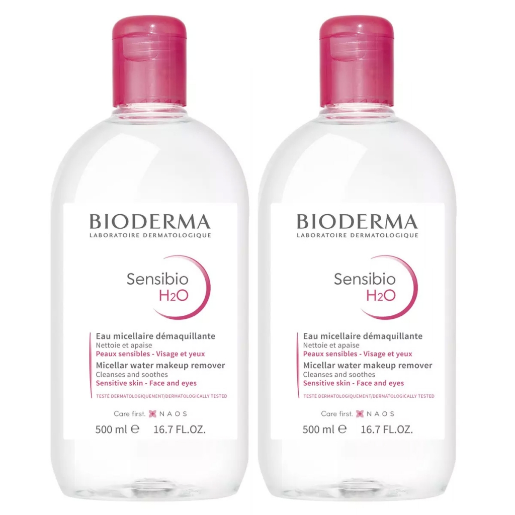 Bioderma Набор Сенсибио Н2О Мицеллярная вода для чувствительной кожи, 2х500 мл (Bioderma, Sensibio)