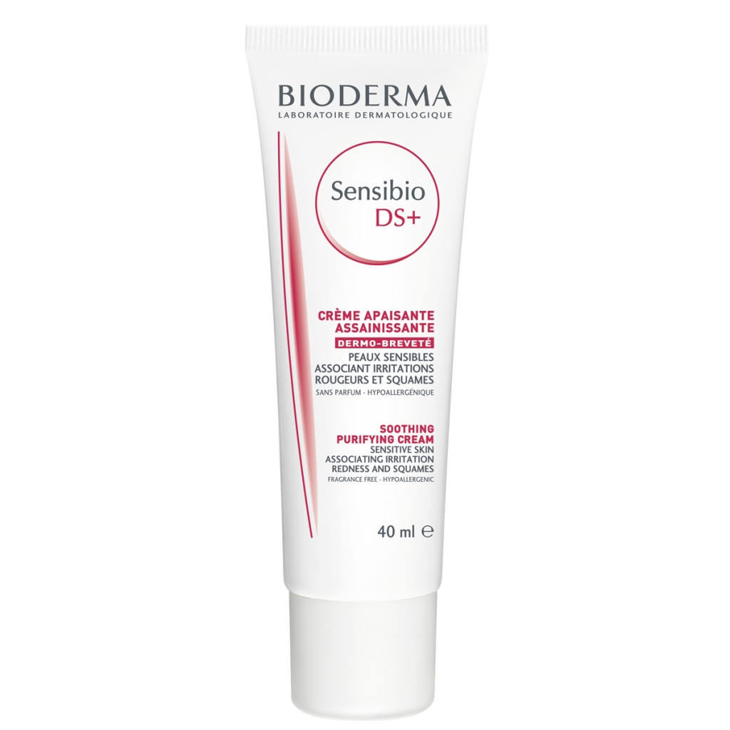 Bioderma Сенсибио DS+ Успокаивающий крем для кожи с покраснениями и шелушениями, 40 мл (Bioderma, Sensibio)