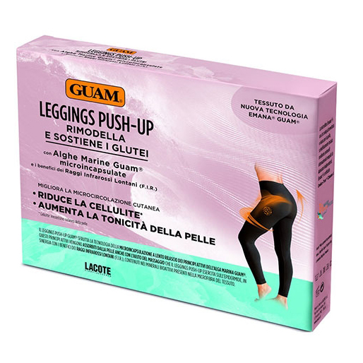 

Guam Леггинсы антицеллюлитные с эффектом Push-Up Размер XS-S, 1 шт (Guam, Аксессуары), Аксессуары