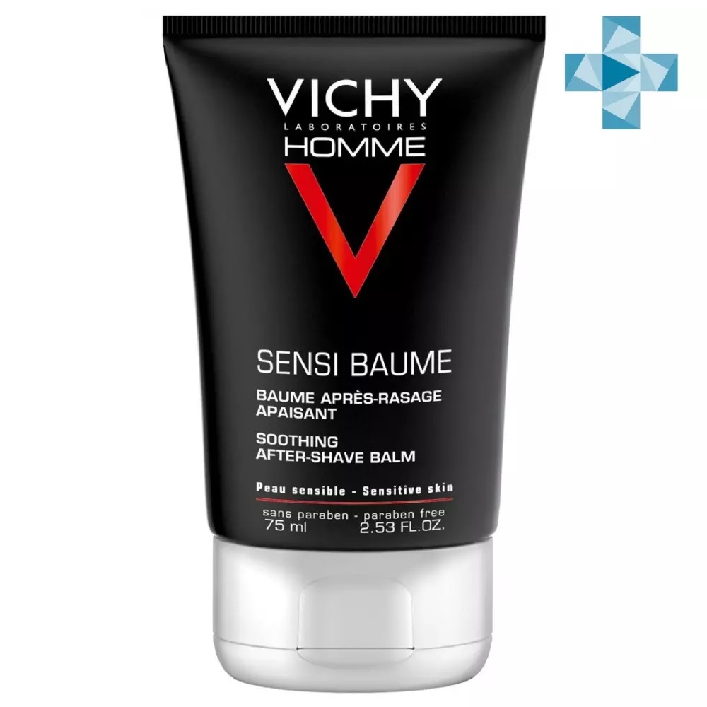 Vichy Смягчающий бальзам после бритья, 75 мл (Vichy, Vichy Homme)