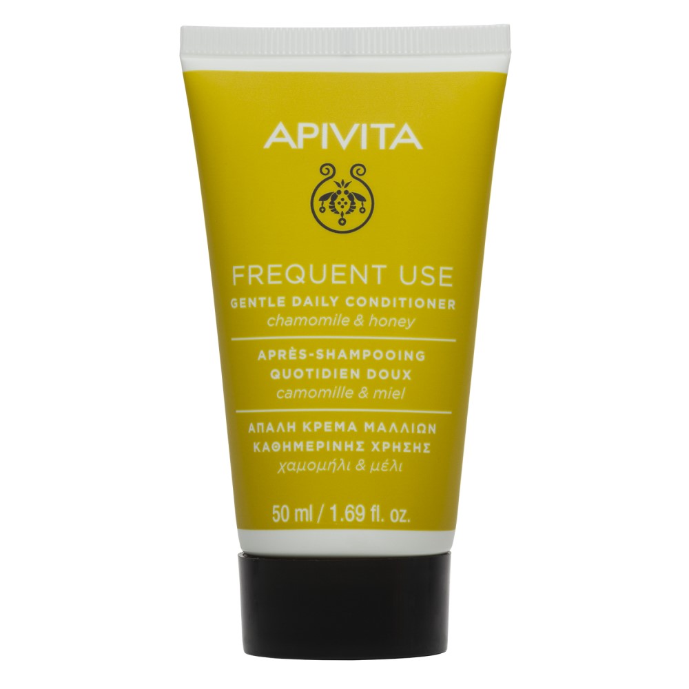 Apivita Кондиционер для частого использования с ромашкой и мёдом, 50 мл (Apivita, Hair)