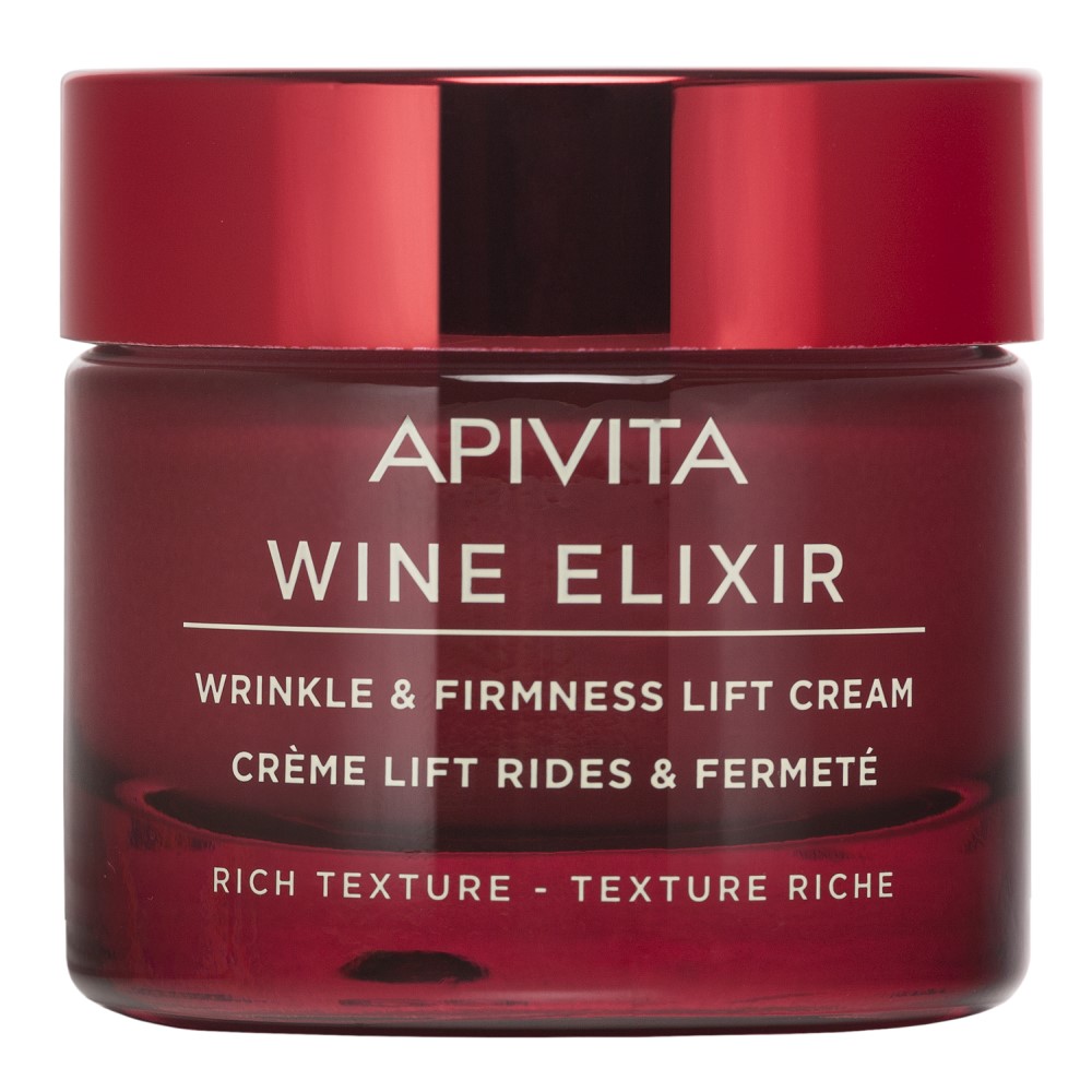 

Apivita Крем-лифтинг с насыщенной текстурой, 50 мл (Apivita, Wine Elixir)