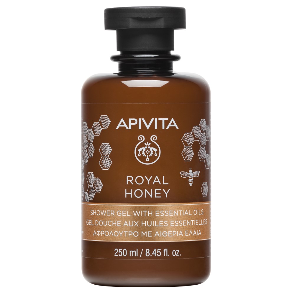 

Apivita Гель для душа "Королевский мед" с эфирными маслами, 250 мл (Apivita, Body), Body