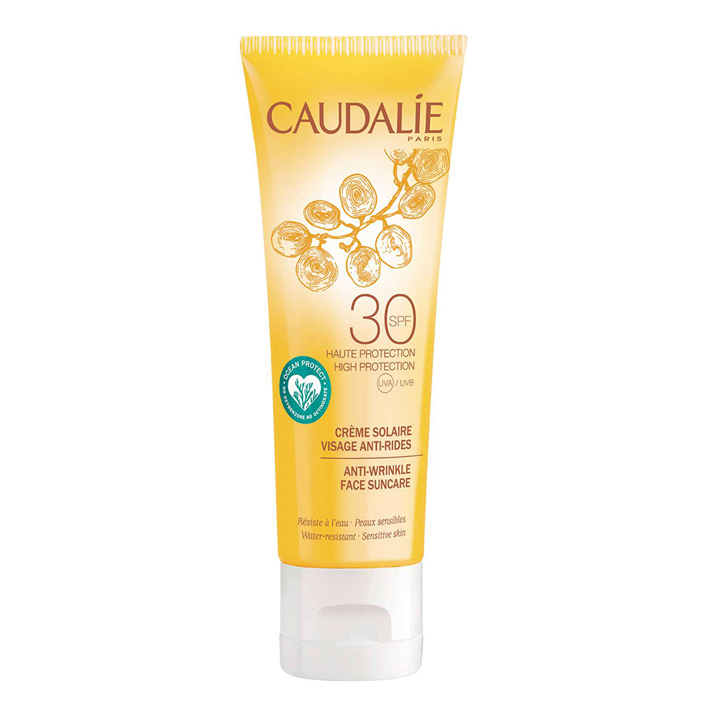 Caudalie Антивозрастной солнцезащитный крем для лица SPF30, 50 мл (Caudalie, Teint&Soleil Divin)