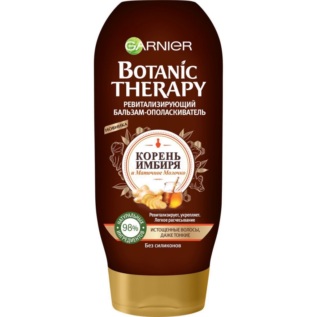 Garnier Бальзам Корень имбиря и маточное молочко, 387 мл (Garnier, Botanic therapy)