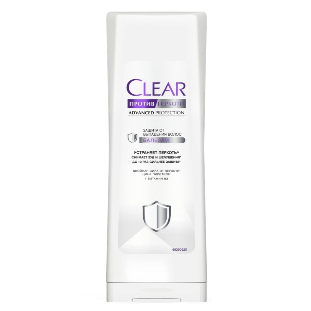 Clear Бальзам-ополаскиватель Защита от выпадения волос, 180 мл (Clear, )