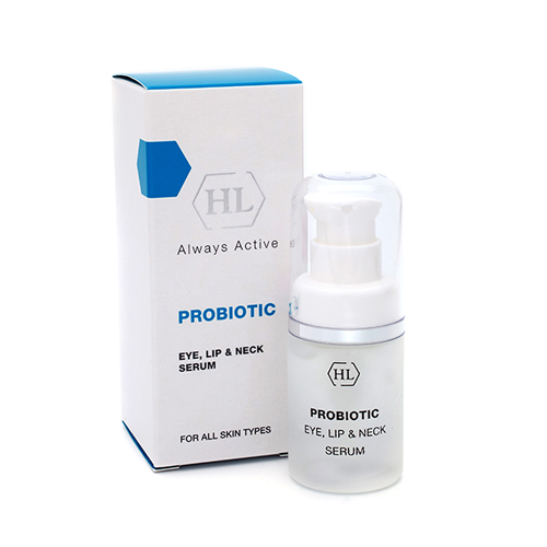 

Holyland Laboratories Сыворотка для век, губ и шеи Eye, Lip, Neck Serum 20 мл (Holyland Laboratories, ProBiotic)