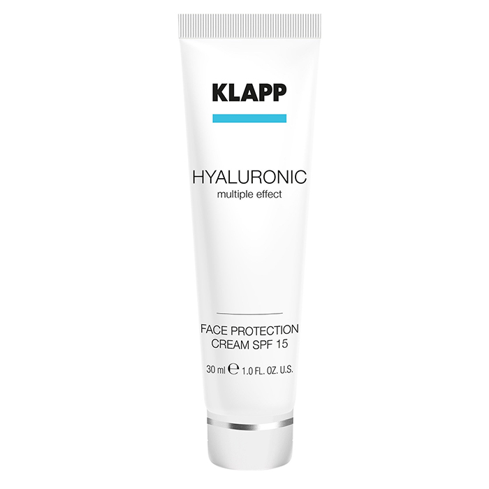 Klapp Солнцезащитный крем для лица Hyaluronic Face Protection Cream SPF15, 30 мл (Klapp, ) от Socolor