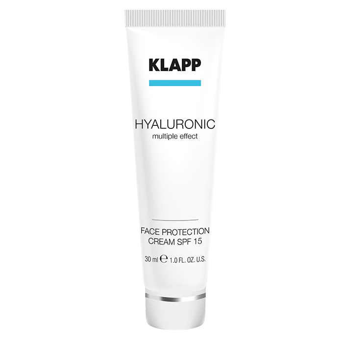 

Klapp Солнцезащитный крем для лица Hyaluronic Face Protection Cream SPF15, 30 мл (Klapp, )