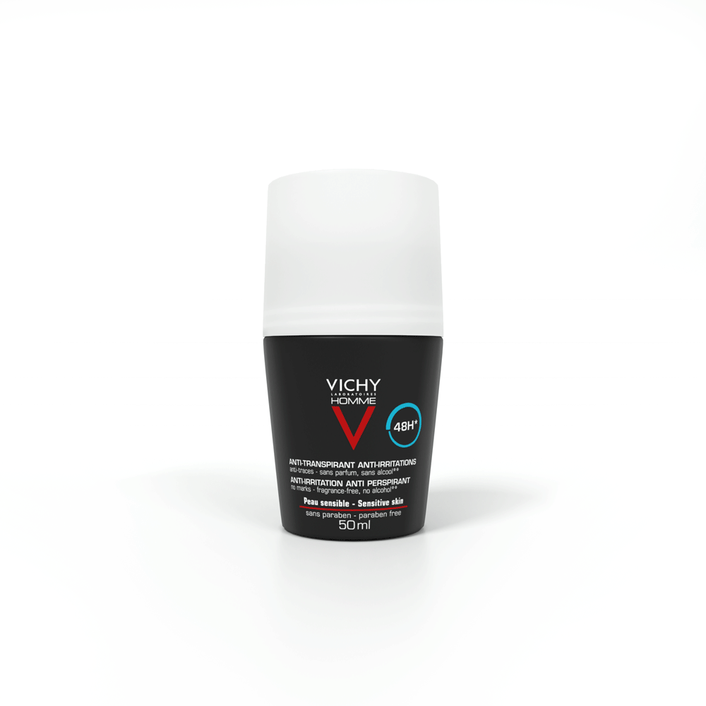 Купить Vichy Дезодорант шариковый 48 часов для чувствительной кожи, 50 мл (Vichy, Vichy Homme)