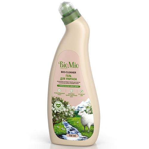 BioMio Средство для унитаза чистящее Чайное дерево, 750 мл (BioMio, Уборка)