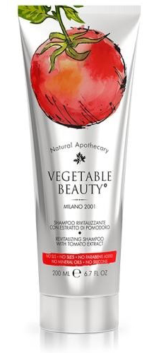 Vegetable Beauty Ревитализирующий шампунь с экстрактом помидора, 200 мл (Vegetable Beauty, Для волос) от Socolor