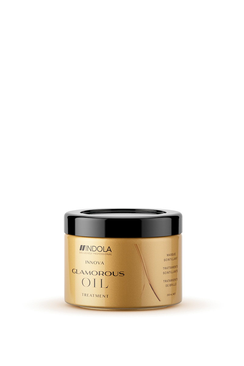 

Indola Восстанавливающая смываемая маска "Чарующее сияние" Glamorous Oil Treatment 200 мл (Indola, Уход за волосами)