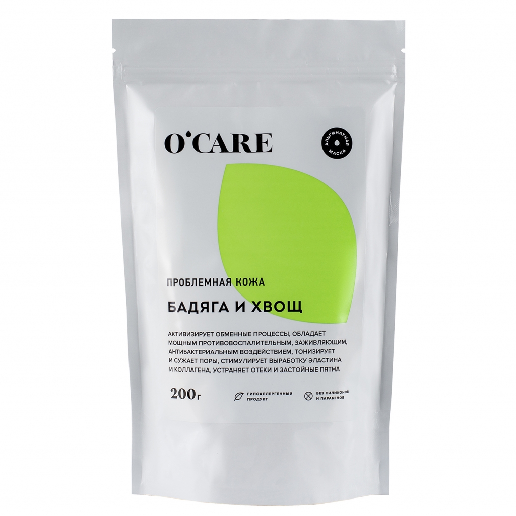 

O'Care Альгинатная маска с бадягой и хвощем, 200 г (O'Care, )