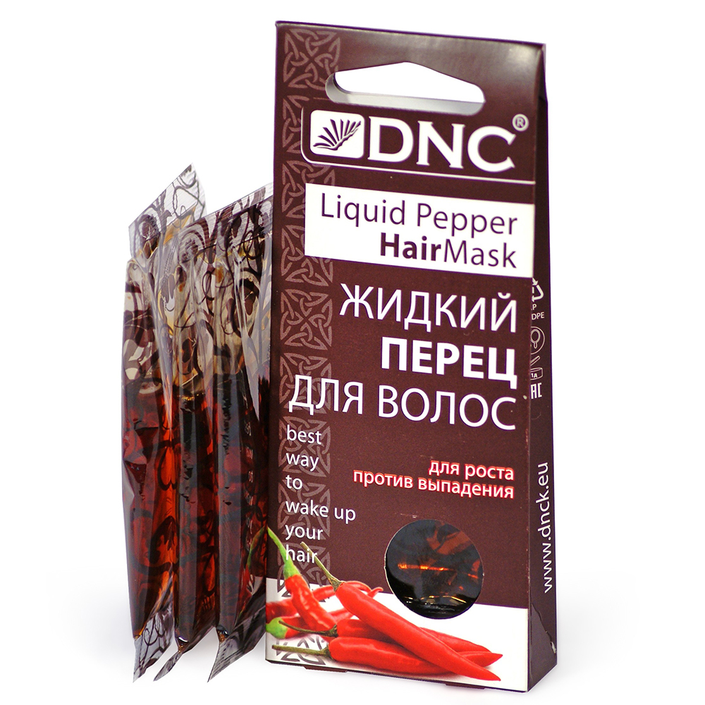 DNC Kosmetika Жидкий перец для волос, 3х15 мл (DNC Kosmetika, DNC)