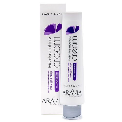 Aravia Professional Крем для лица интенсивно увлажняющий с мочевиной Intensive Moisture, 100 мл (Aravia Professional)