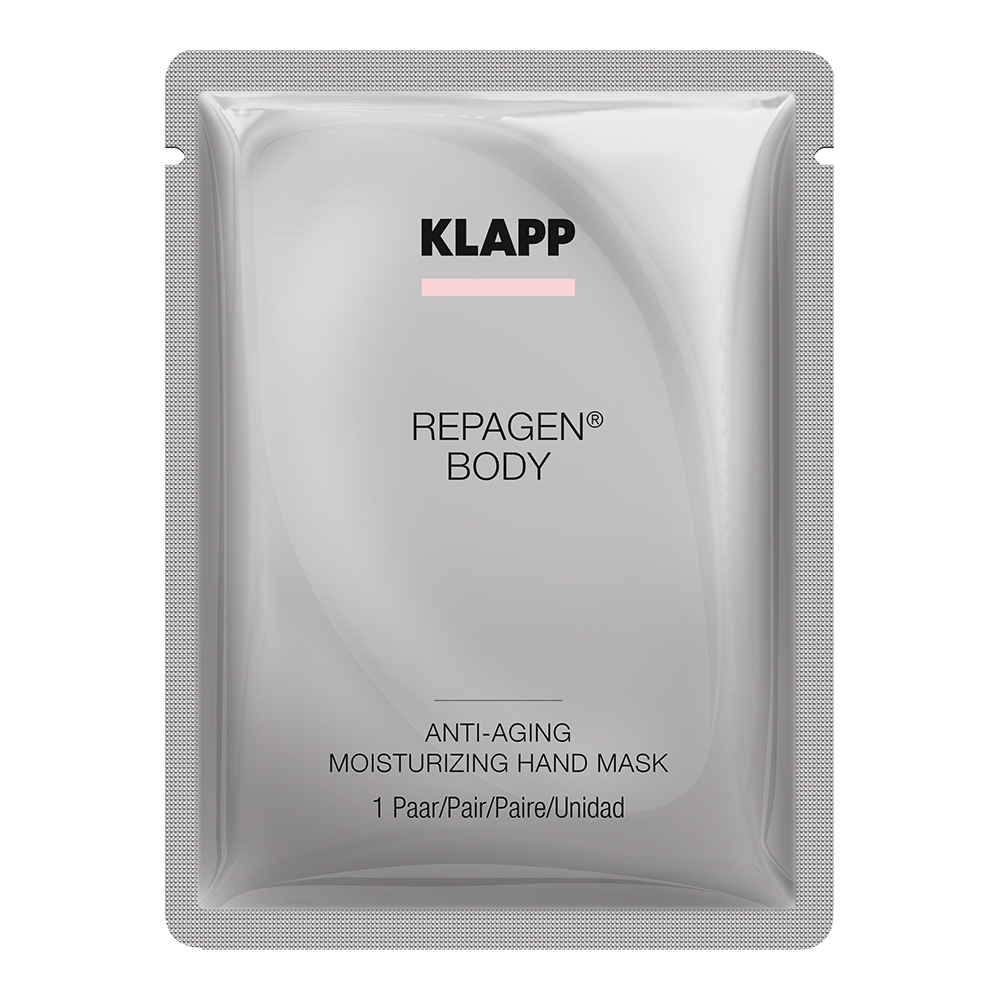 Klapp Маска-перчатки для рук, 3 шт (Klapp, Repagen® body)