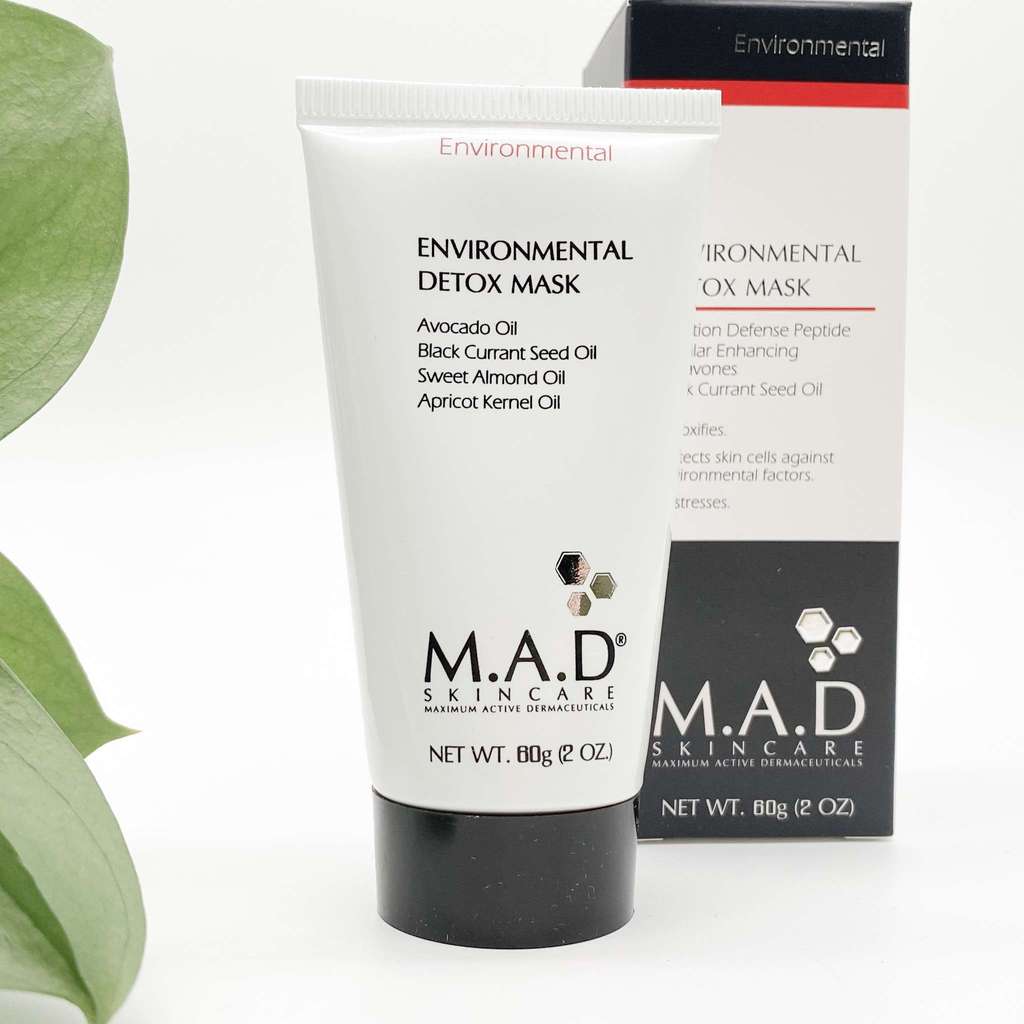 

M.A.D. Детоксицирующая очищающая маска, 60 мл (M.A.D., Environmental)