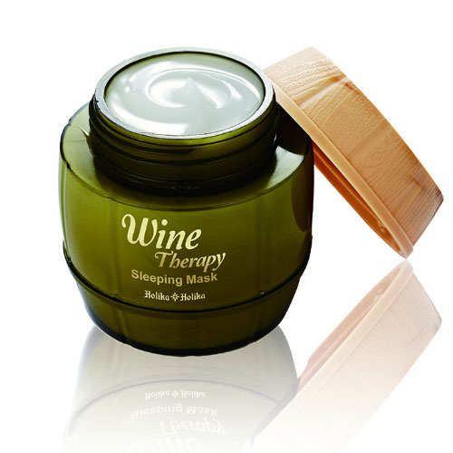 Holika Holika Wine Therapy Sleeping Mask White Wine - Маска для лица ночная, белое вино, 120 мл (Holika Holika, Wine Therapy)