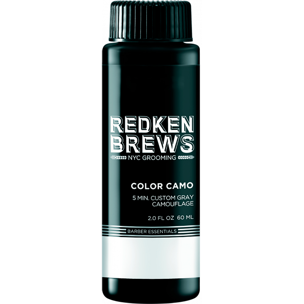 Redken Полуперманентный щелочной краситель для камуфлирования седины у мужчин Color Camo, 60 мл - 1NA Тёмный пепельный (Redken, Мужская линия)