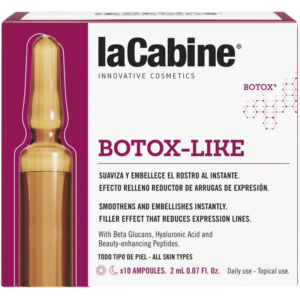 La Cabine Концентрированная сыворотка в ампулах с эффектом ботокса, 10*2 мл (La Cabine, Сыворотки для лица)