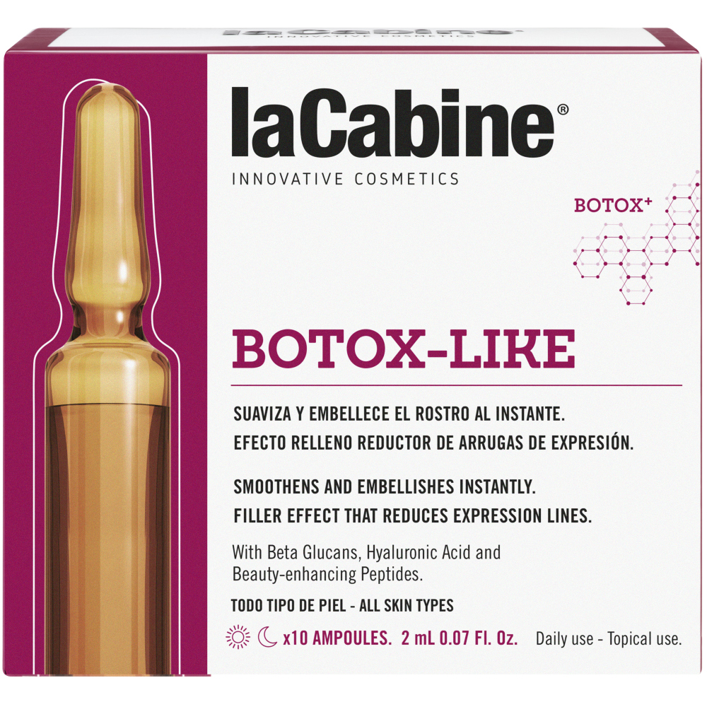 

La Cabine Концентрированная сыворотка в ампулах с эффектом ботокса, 10*2 мл (La Cabine, Сыворотки для лица), Сыворотки для лица