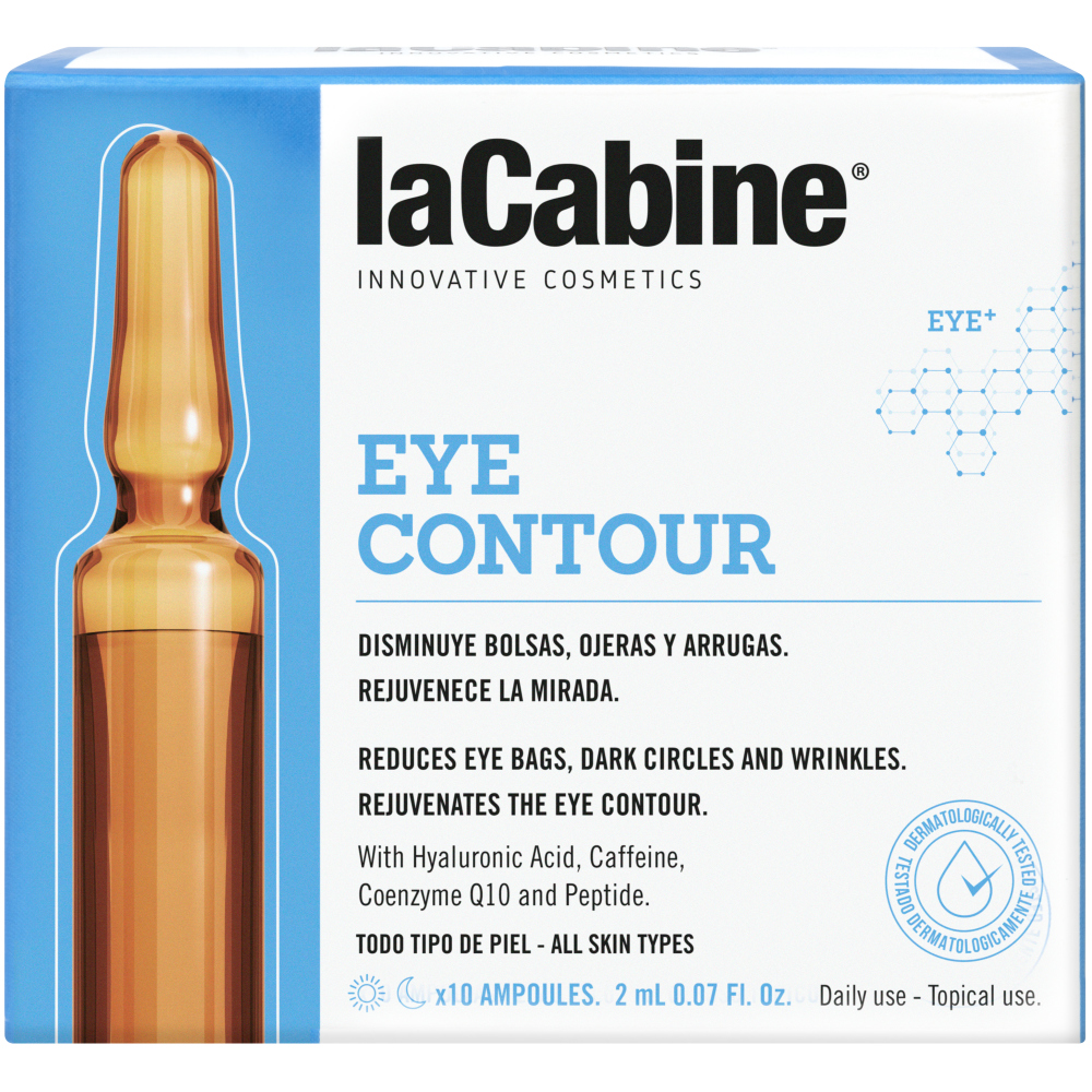

La Cabine Концентрированная сыворотка в ампулах для контура век, 10*2 мл (La Cabine, Сыворотки для лица), Сыворотки для лица
