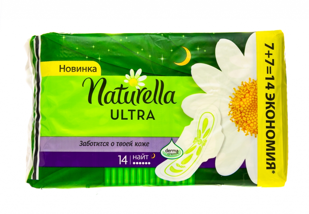 

Naturella Прокладки Ультра Найт Дуо, 14 шт (Naturella, Ультра)