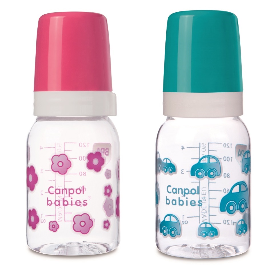 

Canpol Бутылочка тритановая (BPA 0%) с силиконовой соской, от 3 месяцев, 1 шт. (Canpol, )