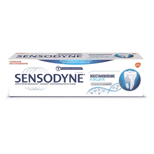 

Sensodyne Зубная паста "Восстановление и защита", 75 мл (Sensodyne, Зубные пасты)