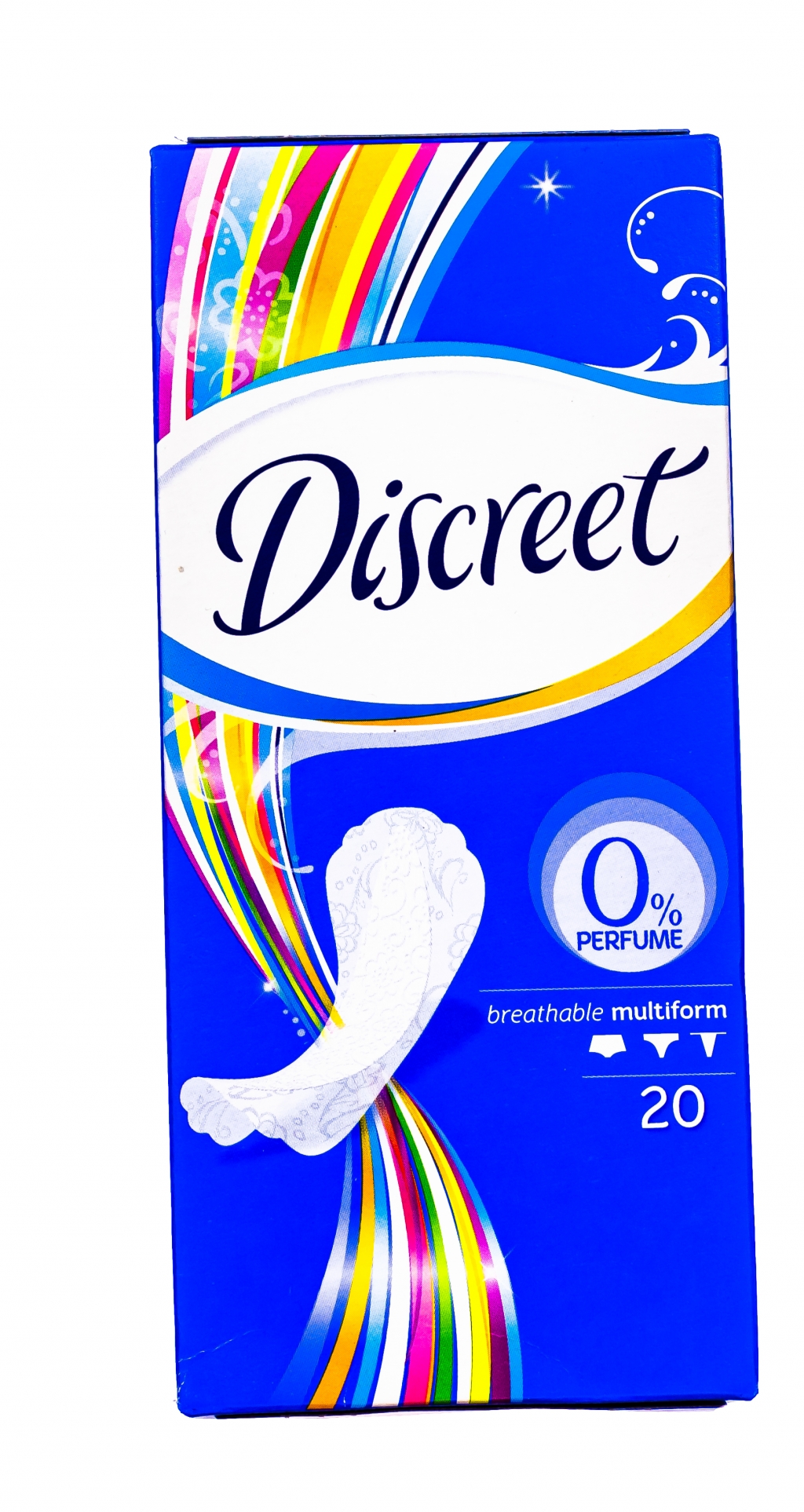 Discreet Ежедневные дышащие прокладки мультиформ, 20 шт (Discreet, Air)