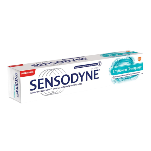 

Sensodyne Зубная паста "Глубокое очищение", 75 мл (Sensodyne, Зубные пасты), Зубные пасты