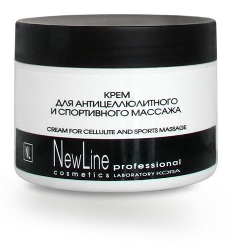 New Line Крем для антицеллюлитного и спортивного массажа, 300 мл (New Line, New line Массаж) от Socolor