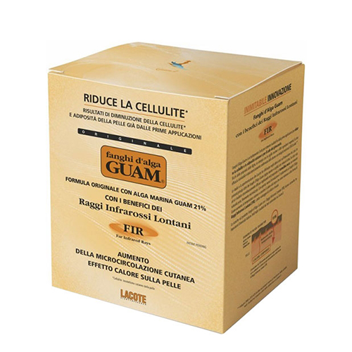 Guam Маска антицеллюлитная разогревающая с микрокристаллами TOURMALINE 1000г (Guam, FIR)