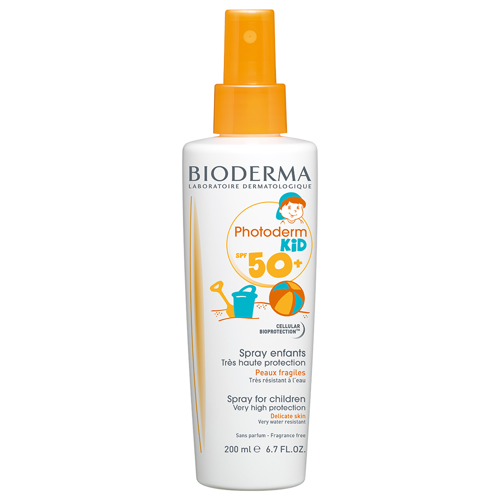 Bioderma Фотодерм Кид Солнцезащитный детский спрей для лица и тела, 200 мл (Bioderma, Photoderm)