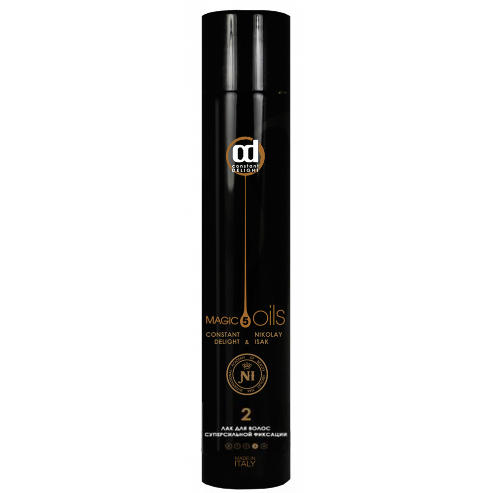 Купить Constant Delight Лак для волос суперсильной фиксации без запаха 5 Масел, 400 мл (Constant Delight, 5 Magic Oils)