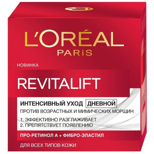 

L'Oreal Paris Крем для лица дневной 50 мл (L'Oreal Paris, Revitalift)