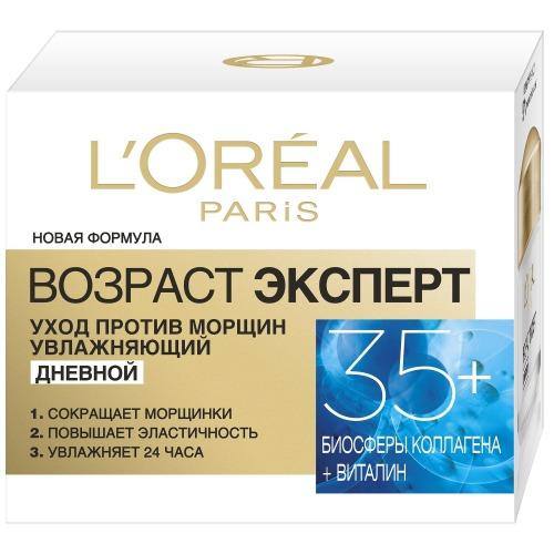 

L'Oreal Paris Дневной крем для лица 35+ увлажняющий, 50 мл (L'Oreal Paris, Возраст эксперт)