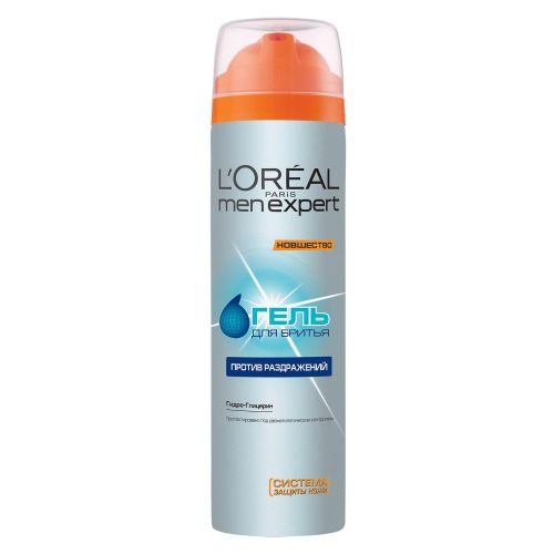 

L'Oreal Paris Гель для бритья Против раздражения 200 мл (L'Oreal Paris, Men expert)