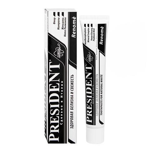 Купить President Зубная паста для здоровой белизны, 100 мл (President, Renome)
