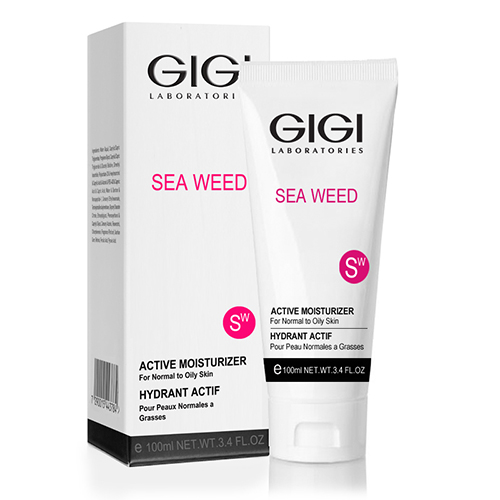 Купить GiGi Крем увлажняющий активный для нормальной и жирной кожи, 100 мл (GiGi, Sea Weed)