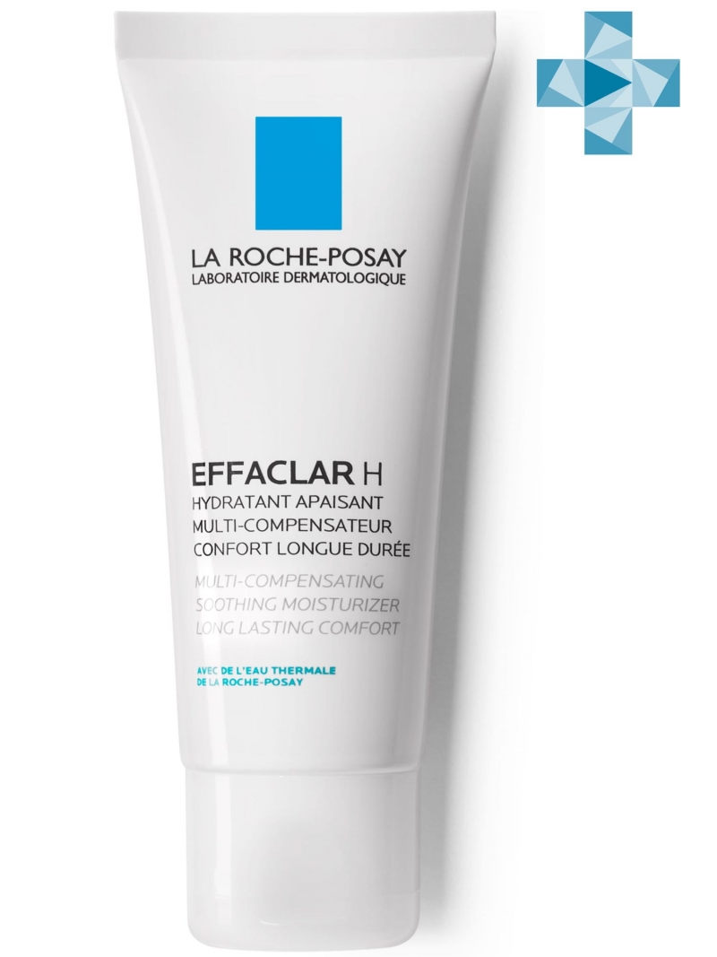 La Roche-Posay Эфаклар H Мультивосстанавливающий увлажняющий успокаивающий крем 40 мл (La Roche-Posay, Effaclar) от Socolor