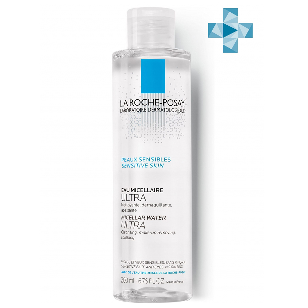 La Roche-Posay Мицеллярная вода для чувствительной кожи Ultra Sensitive, 200 мл (La Roche-Posay, Physiological Cleansers)