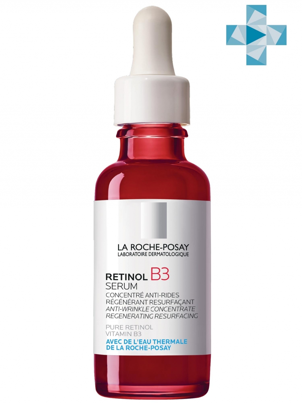 La Roche-Posay Интенсивная сыворотка против глубоких морщин, для выравнивания цвета лица и текстуры кожи Retinol B3, 30 мл (La Roche-Posay, Redermic Retinol)
