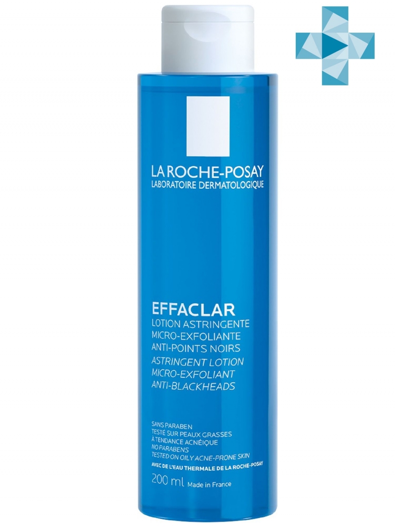 La Roche-Posay Лосьон для лица для сужения пор с матирующим эффектом для проблемной кожи, 200 мл (La Roche-Posay, Effaclar)