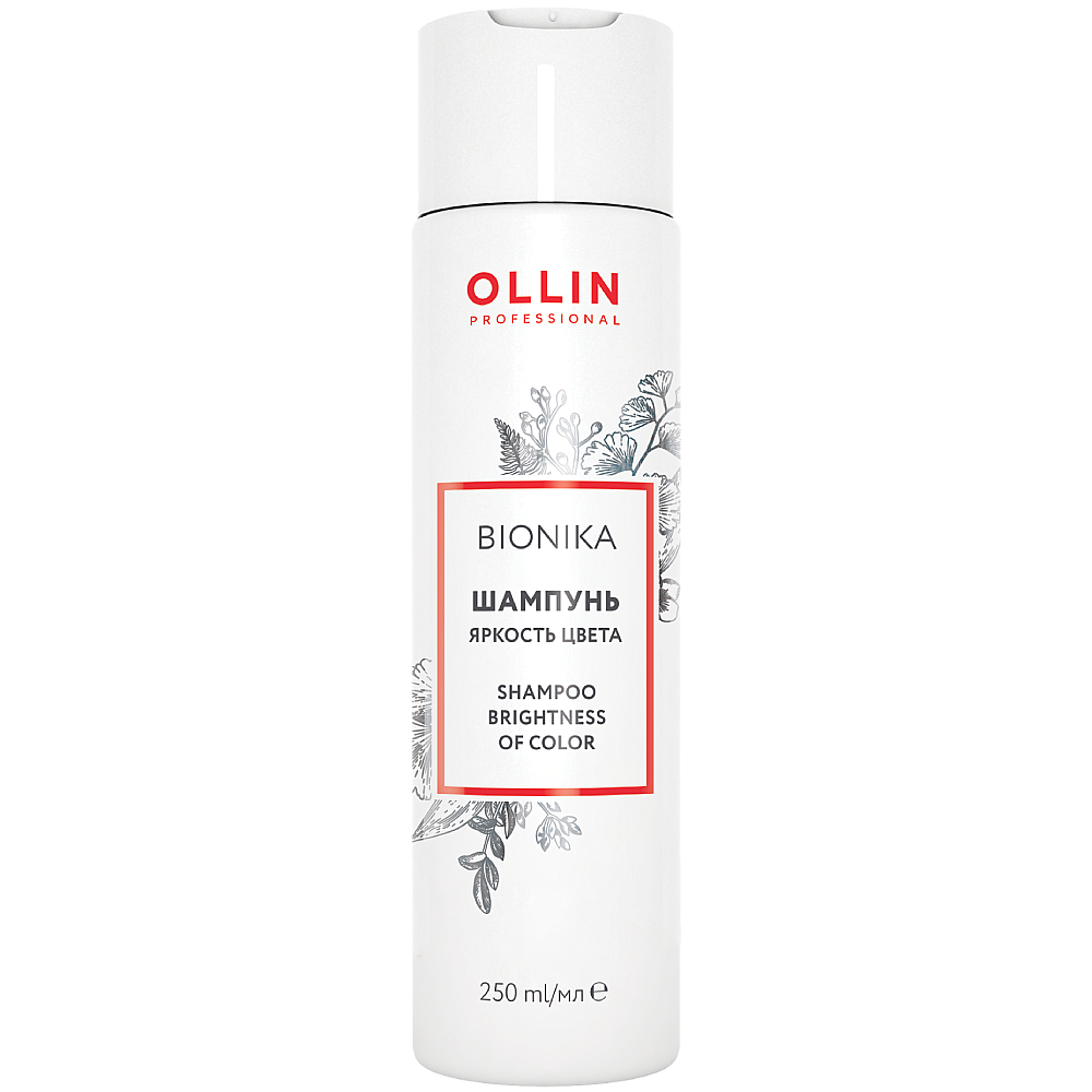 Купить Ollin Professional Шампунь для окрашенных волос Яркость цвета, 250 мл (Ollin Professional, Уход за волосами)